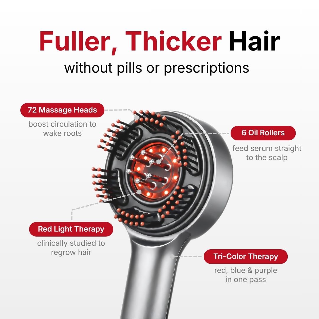 HairGRO™ 3-in-1 Hair Revival Brush
