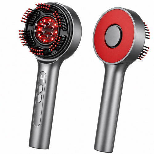 Kelosi™ 5-in-1 Hair & Scalp Revival Brush (Red Light Therapy)