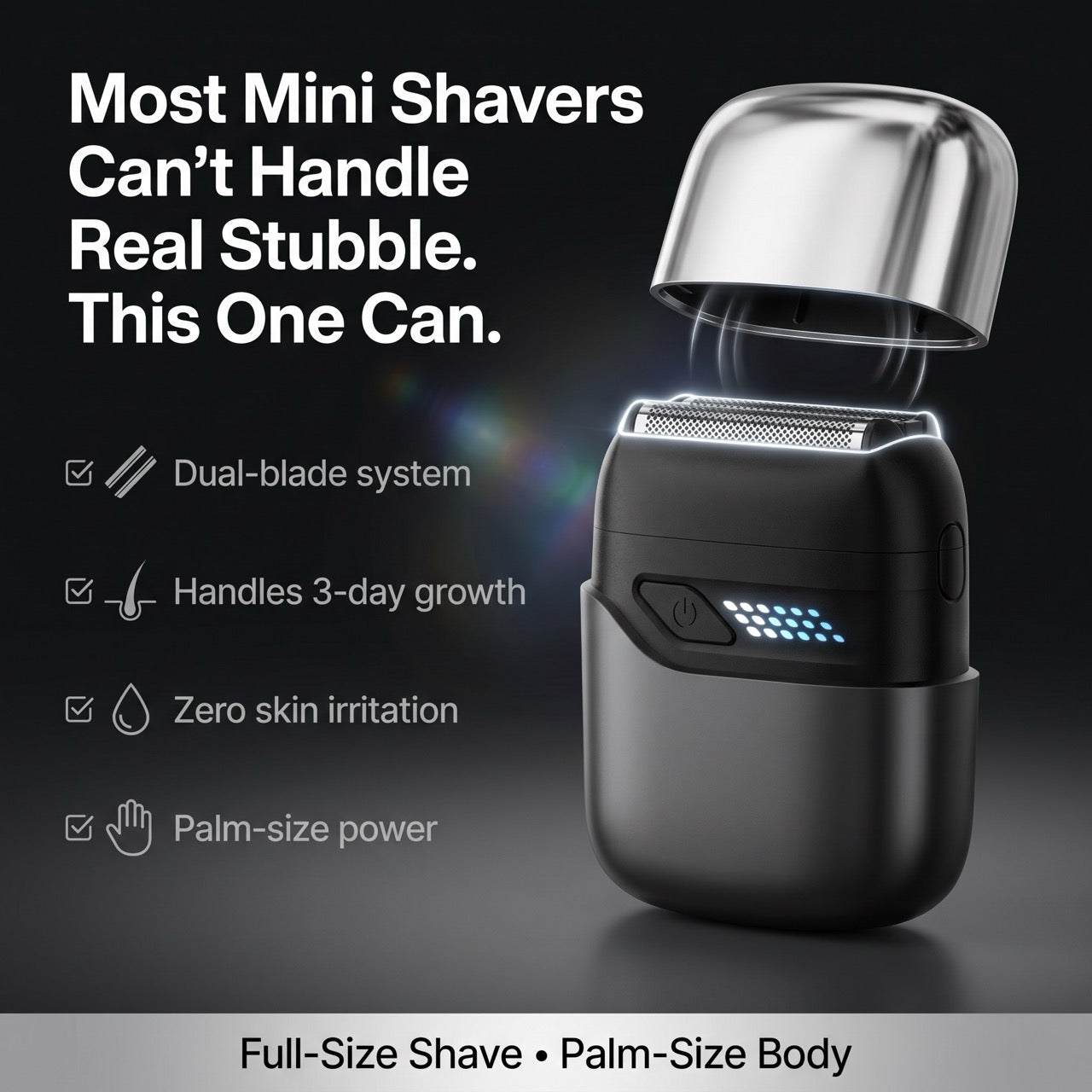 NOMAD Mini Electric Razor for Men
