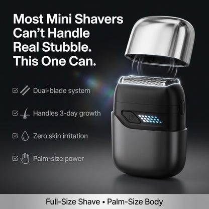 NOMAD Mini Electric Razor for Men