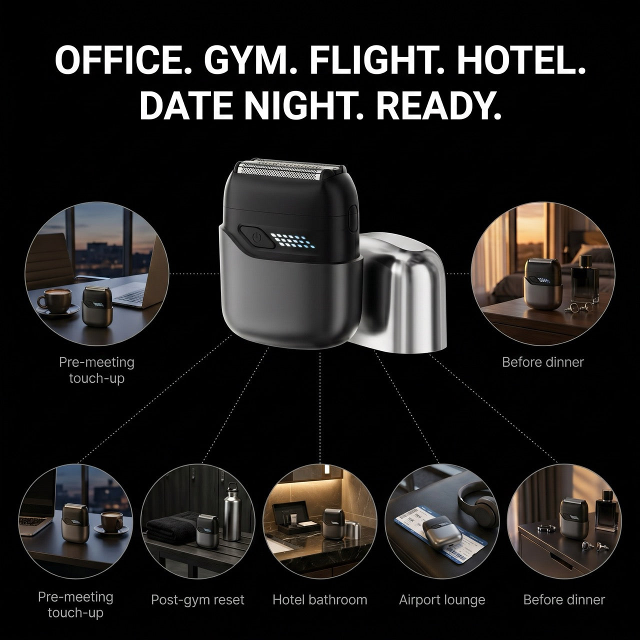 NOMAD Mini Electric Razor for Men