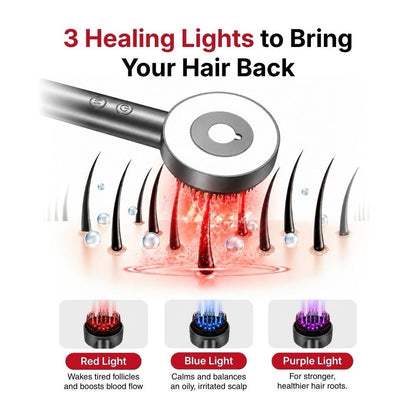 HairGRO™ 3-in-1 Hair Revival Brush - Kelosi